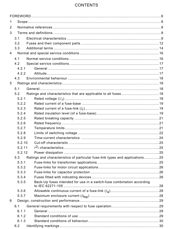 IEC 60282-1-2020 pdf free download - High-voltage fuses - Part 1 ...