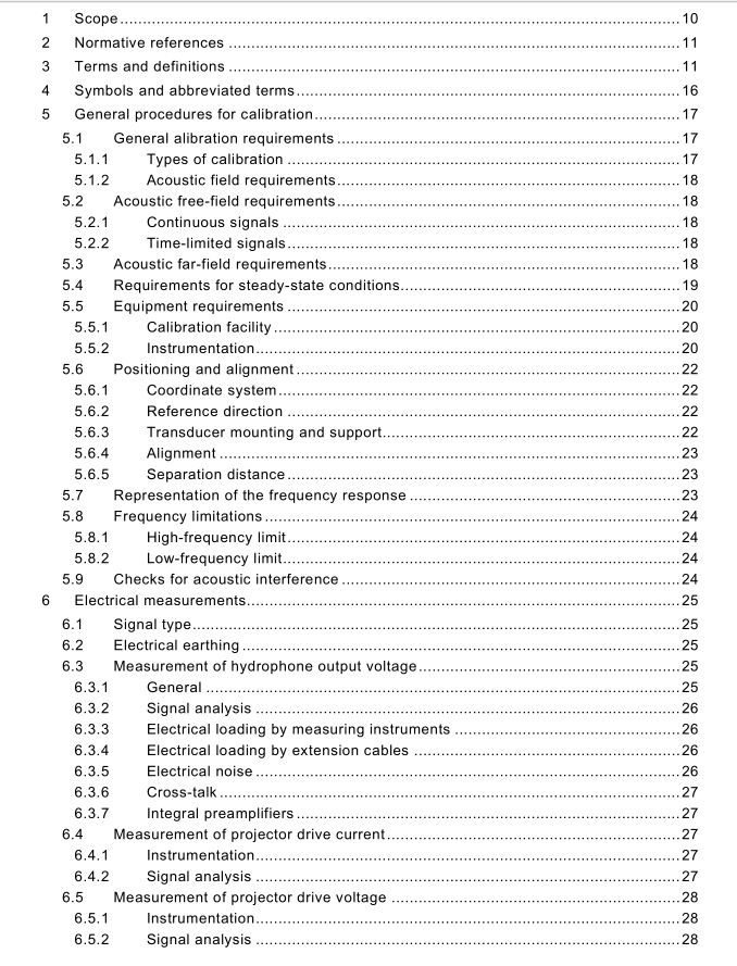 IEC 60565-1-2020 pdf free download - Underwater acoustics – Hydrophones ...