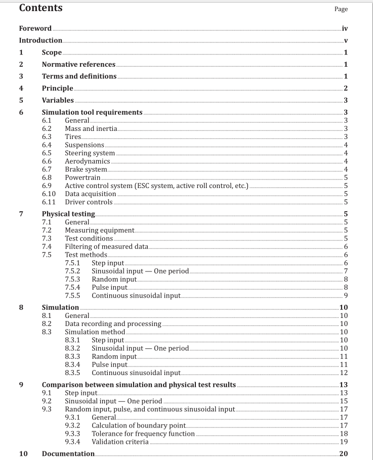 Iso 22140-2021 Pdf Free Download - Passenger Cars — Validation Of 